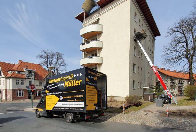 Möbellift schnell und einfach in Belgern